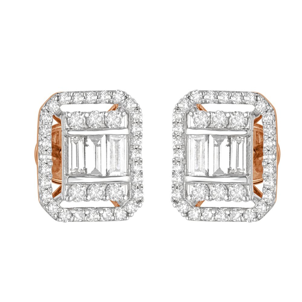 Timeless 14KT Rose Gold Earrings-Earrings-OPE22057-D300X0C