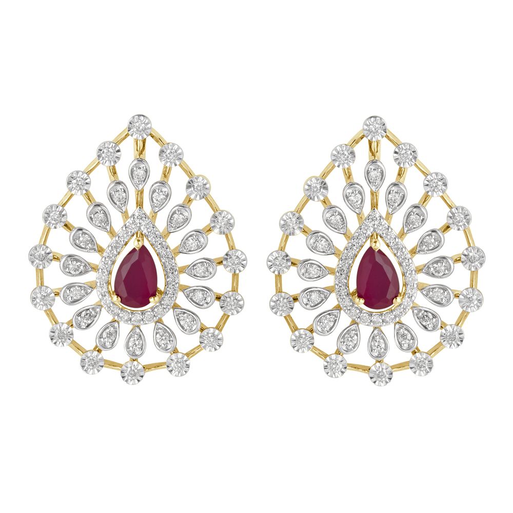 Ethnic Style Diamond Pendant Set-Diamond-OSP23002-D910R0C