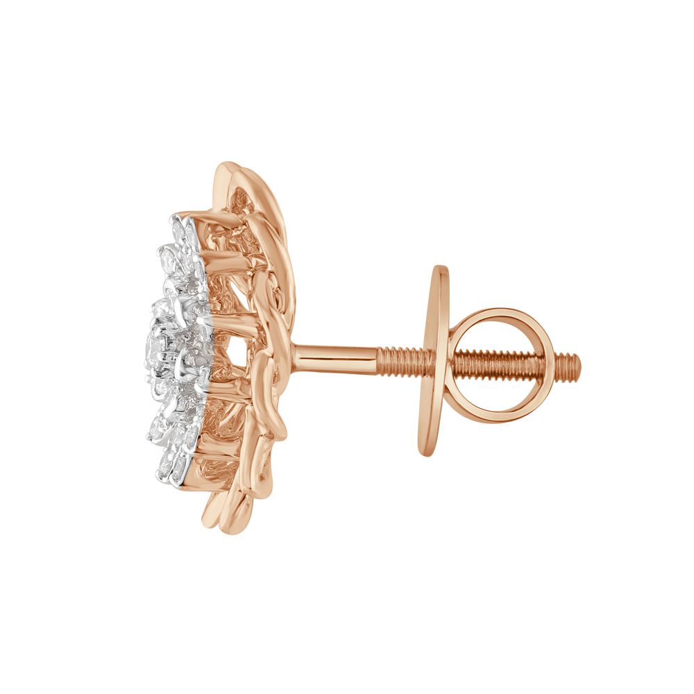 Stunning Floral Diamond Pendant Set-All Jewellery-OSP23029-D300X0B