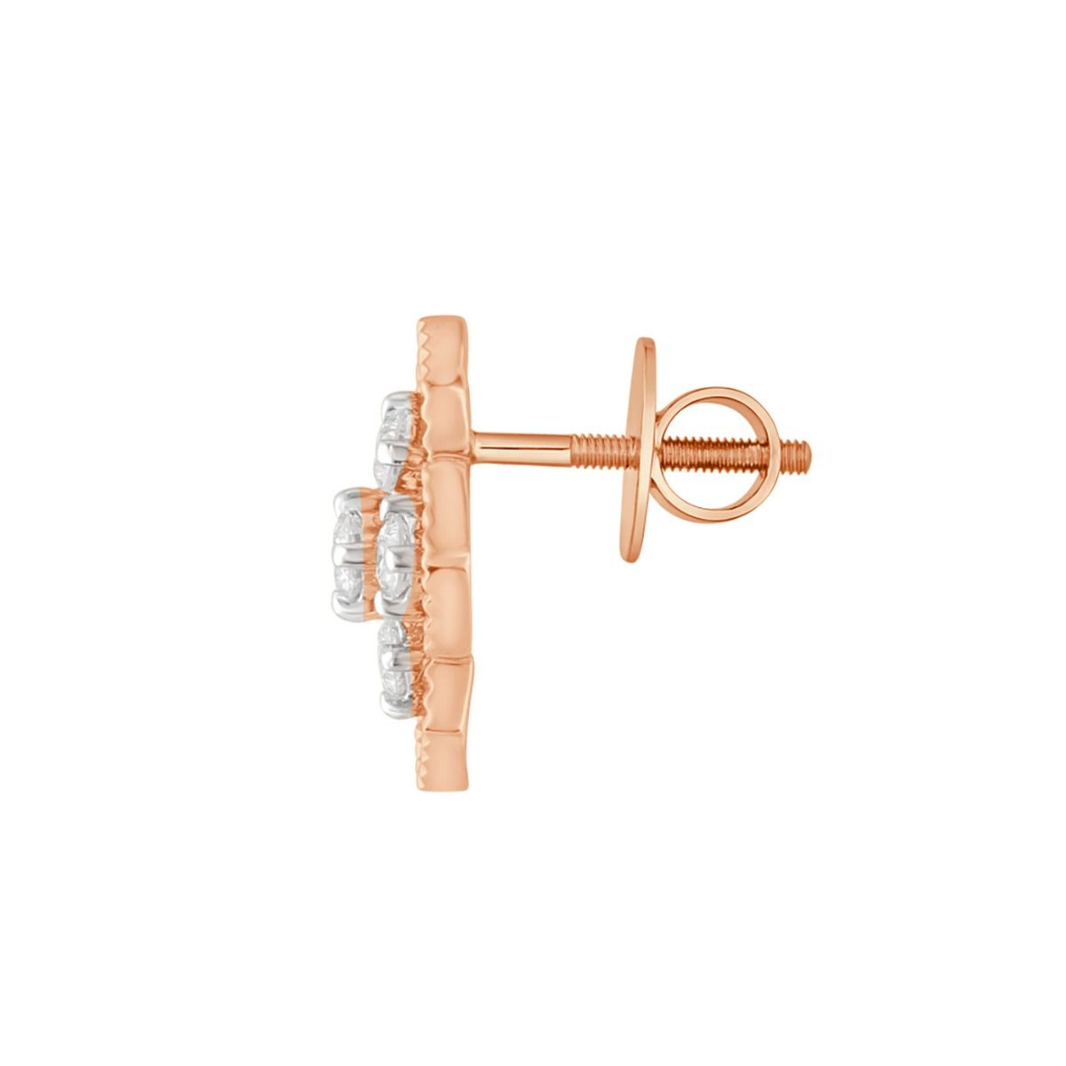 Geometric Design Rose Gold Pendant Set-All Jewellery-OSP23035-D300X0B