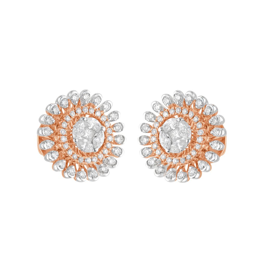 Fine Diamond and Rose Gold Pendant Set-All Jewellery-OSP23042-D300X0B