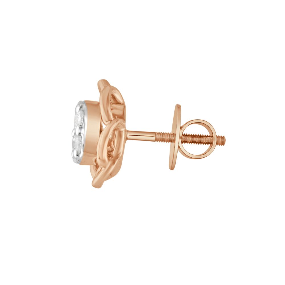 Chic Diamond Earrings-Earrings-OPE23E26-D400X0B