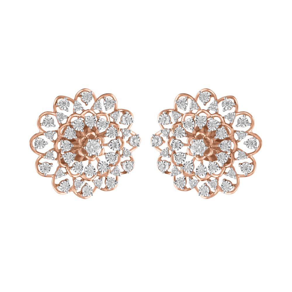 Glossy Mandala Design Diamond Pendant Set-All Jewellery-OSP23E29-D900X0C