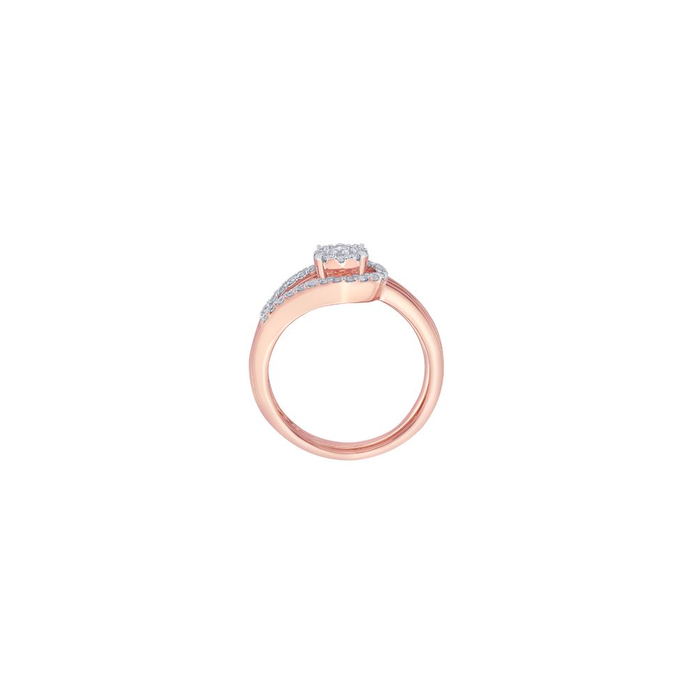 Glamorous Rose Gold Ring For Women-Rings-OPR11105