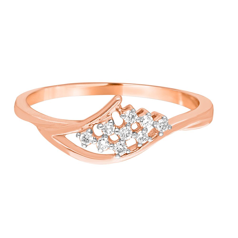 Lattice Patterned Diamond Ring-Rings-OPR13075