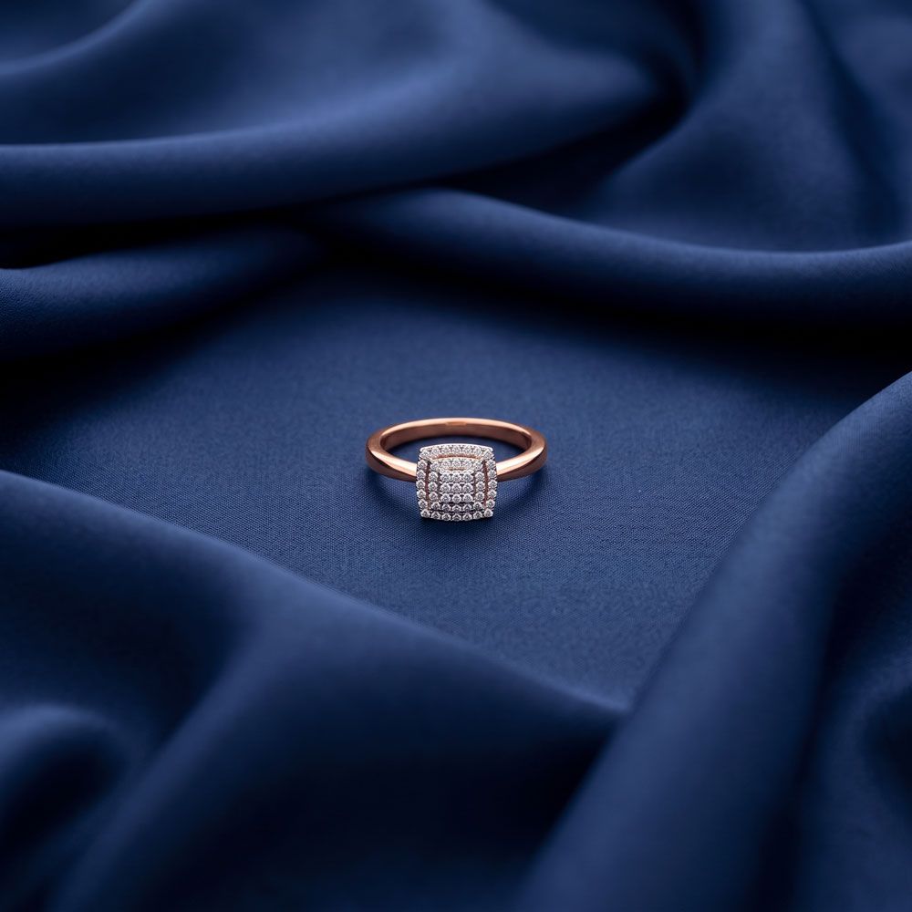 Glossy 14KT Yellow Gold Ring-Rings-OPR16064