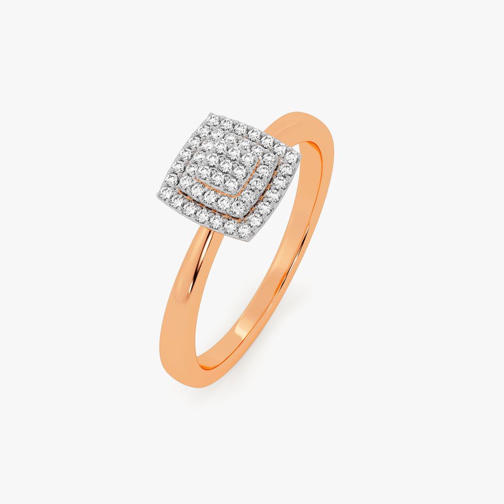 Glossy 14KT Yellow Gold Ring-Rings-OPR16064
