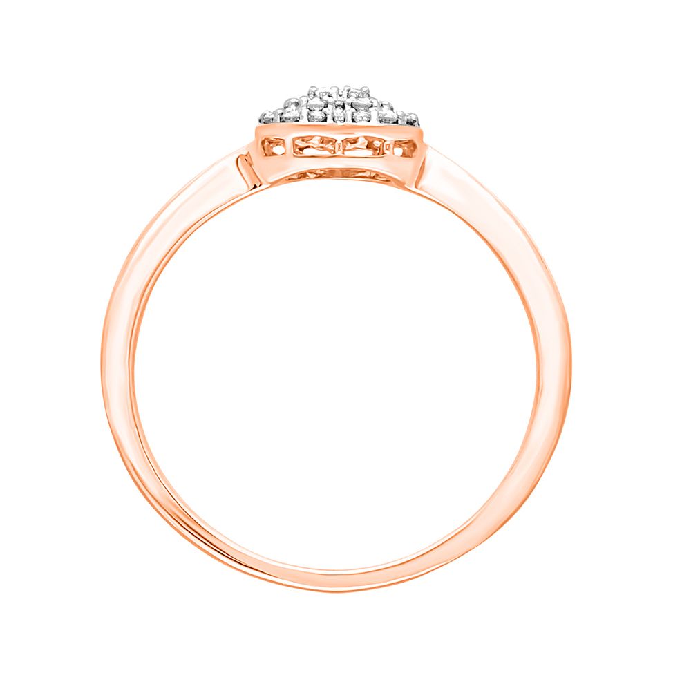 Heart Design Diamond Ring-Rings-OPR16067