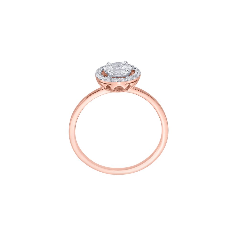 Precious 14KT Rose Gold Ring-Rings-OPR22050