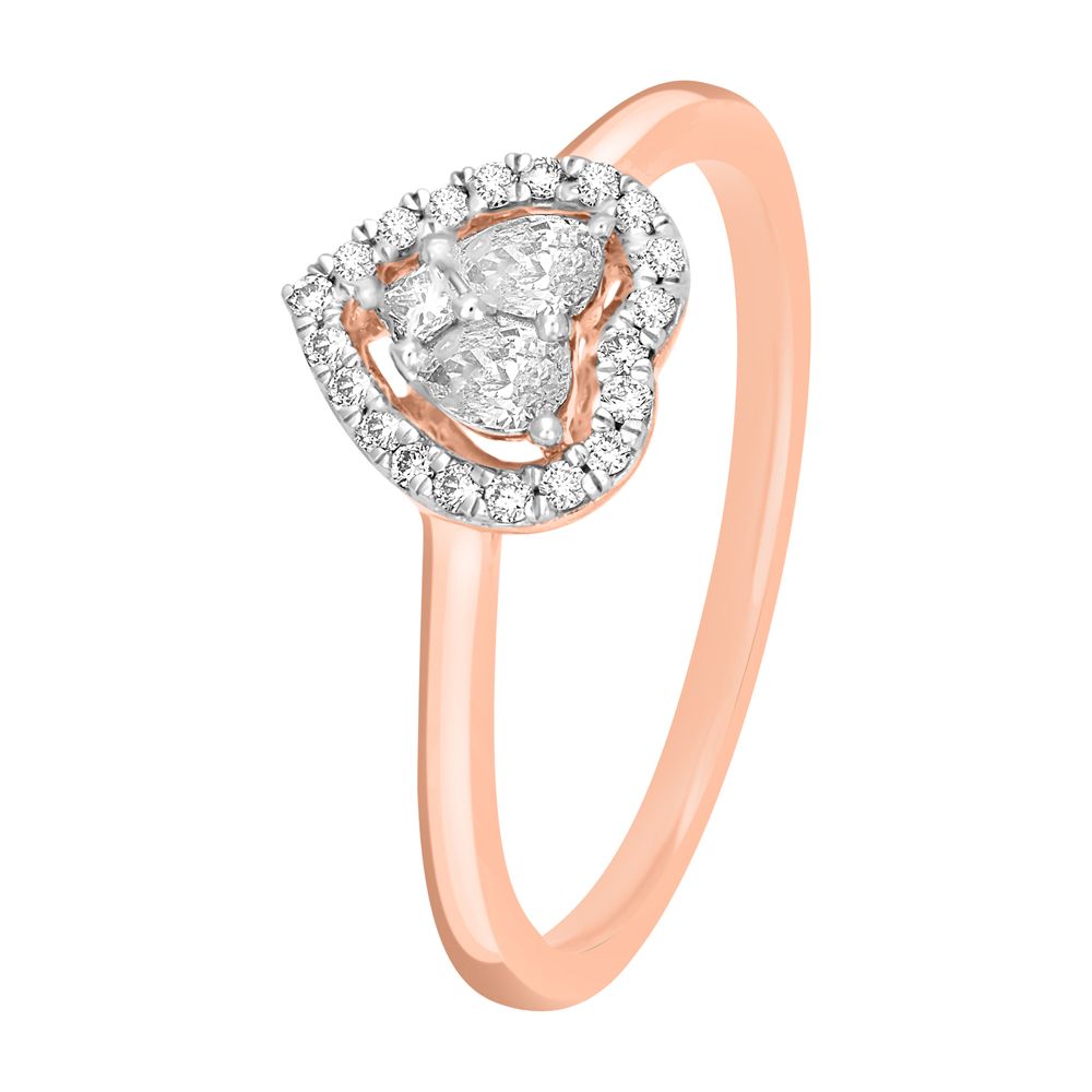 Modern Diamond Finger Ring-Rings-OPR22058