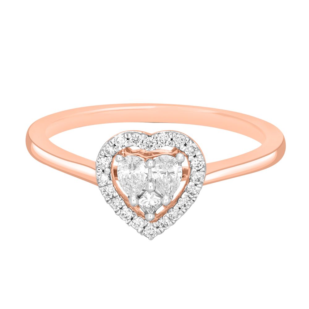 Modern Diamond Finger Ring-Rings-OPR22058