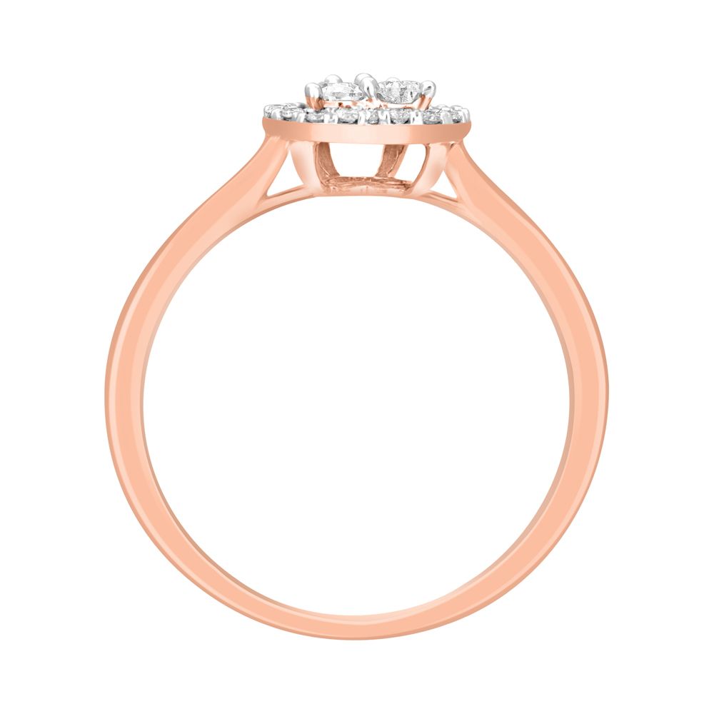 Modern Diamond Finger Ring-Rings-OPR22058