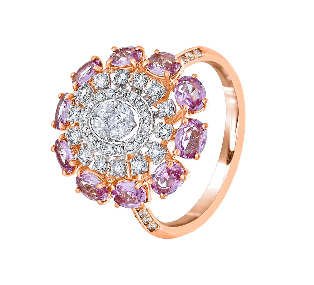 Resplendent Diamond Finger Ring-Rings-OPR23011