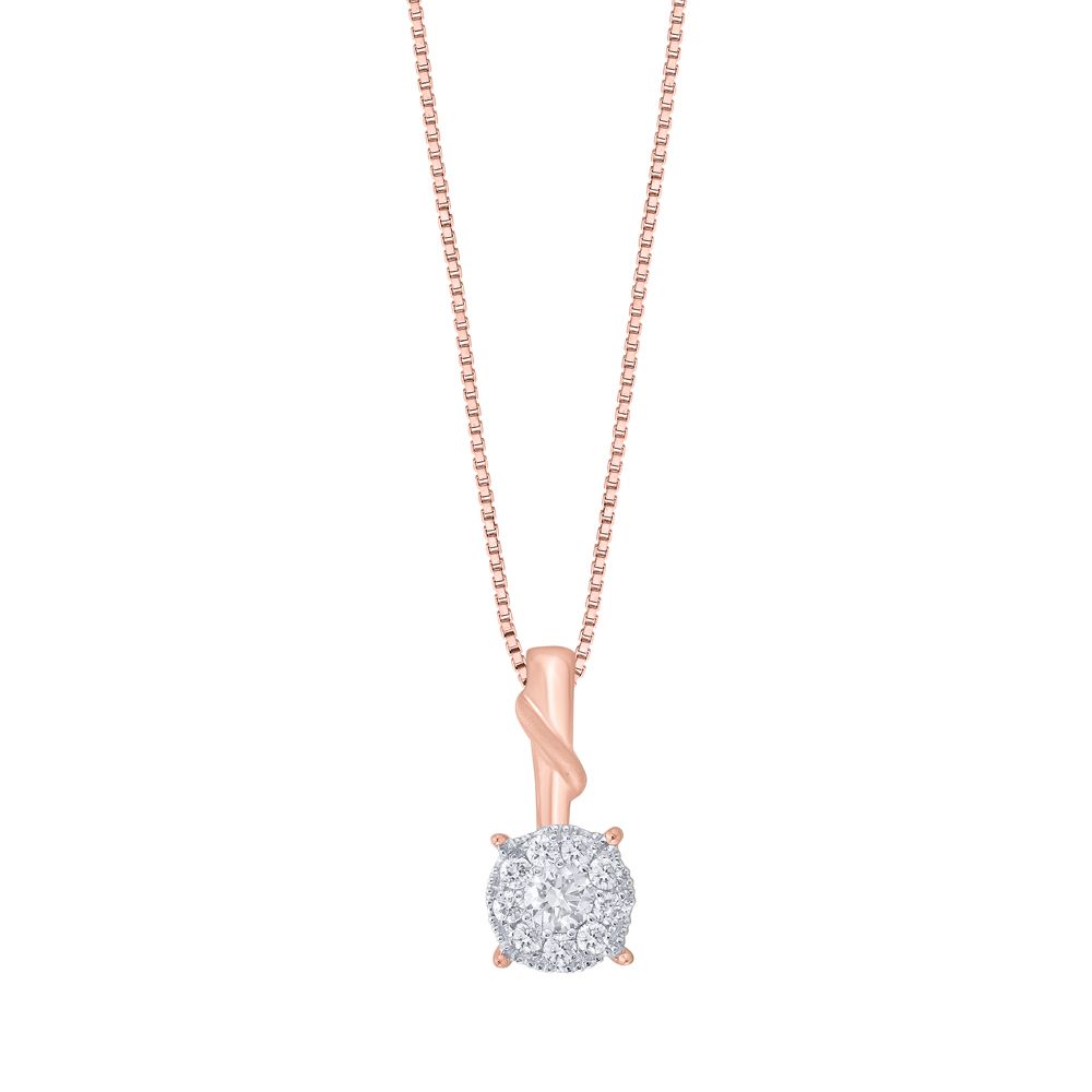 Inspiring Diamond Solitaire Pendant and Earrings Set-All Jewellery-OSP11112-D400X0B