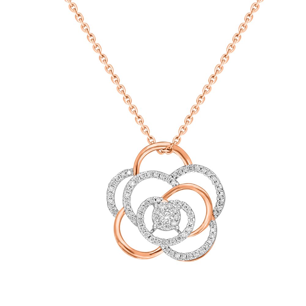 Summery Diamond Pendant-Pendants-OPS16028-D400X0C