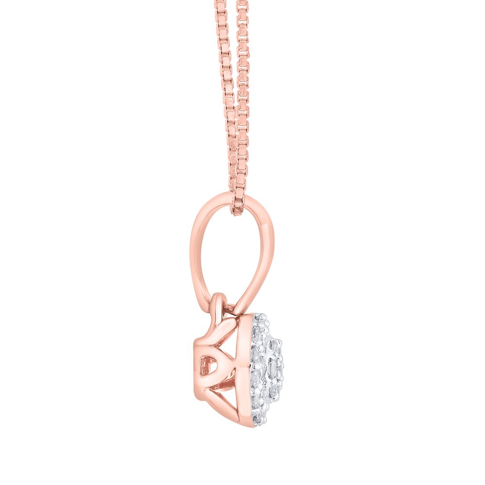 Minimal Diamond Cluster Pendant Set-Diamond-OSP16062-D300X0B