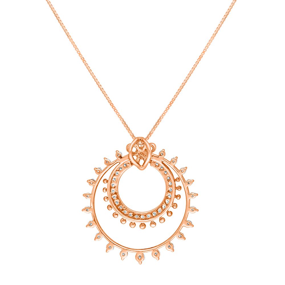 Glamorous Allure Diamond Pendant Set-All Jewellery-OSP17002-D200X0B