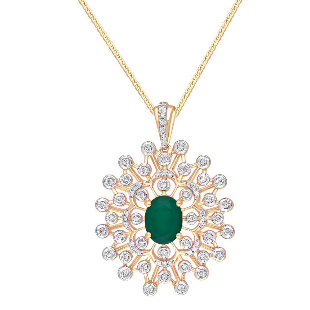 Alluring Diamond Pendant Set-All Jewellery-OSP18003-D409X0C