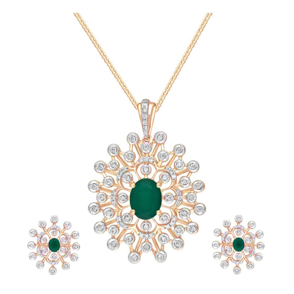 Alluring Diamond Pendant Set-All Jewellery-OSP18003-D409X0C