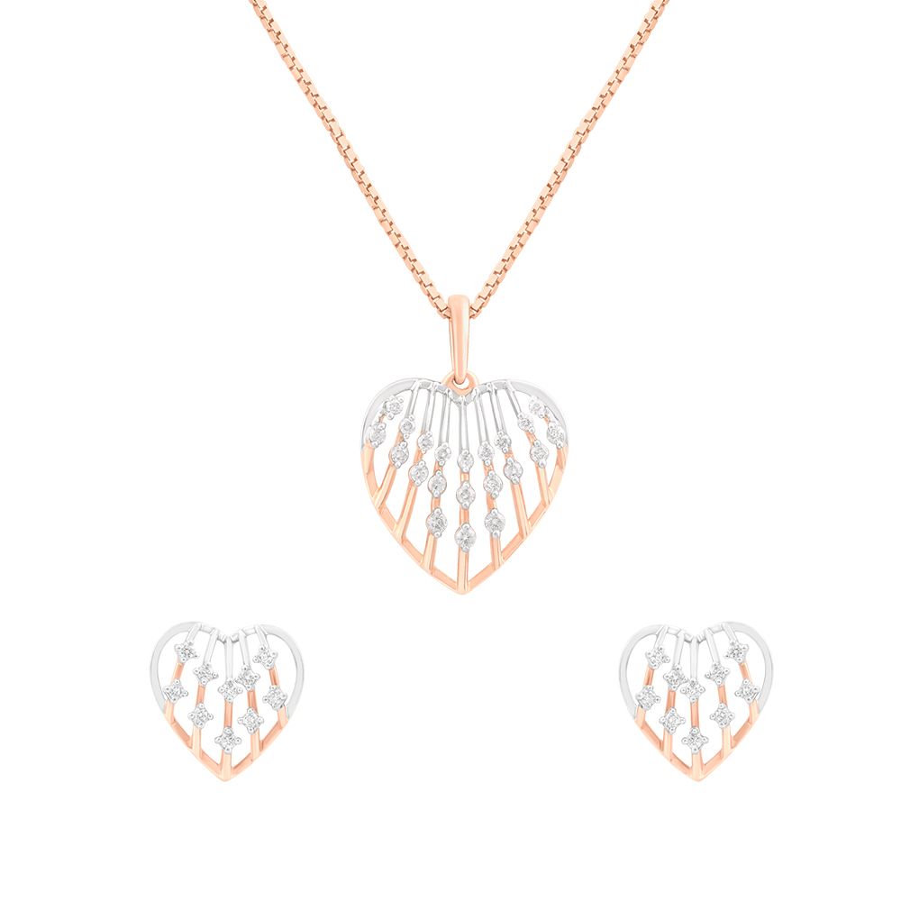 Enchanting Radiance Diamond Pendant Set-All Jewellery-OSP18068-D400X0C