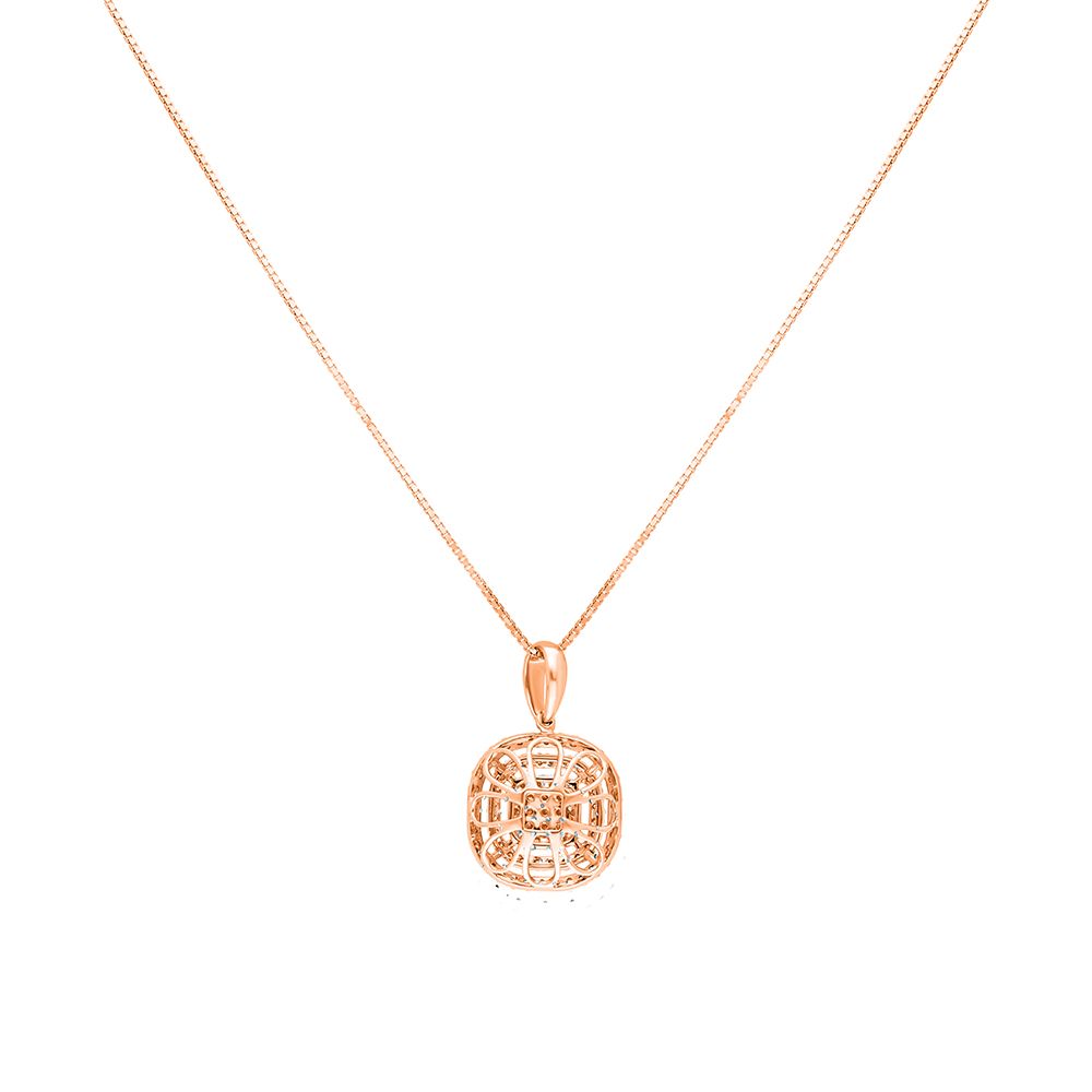 Glamorous Diamond Pendant in Rose Gold-All Jewellery-OPS20014-D300X0B