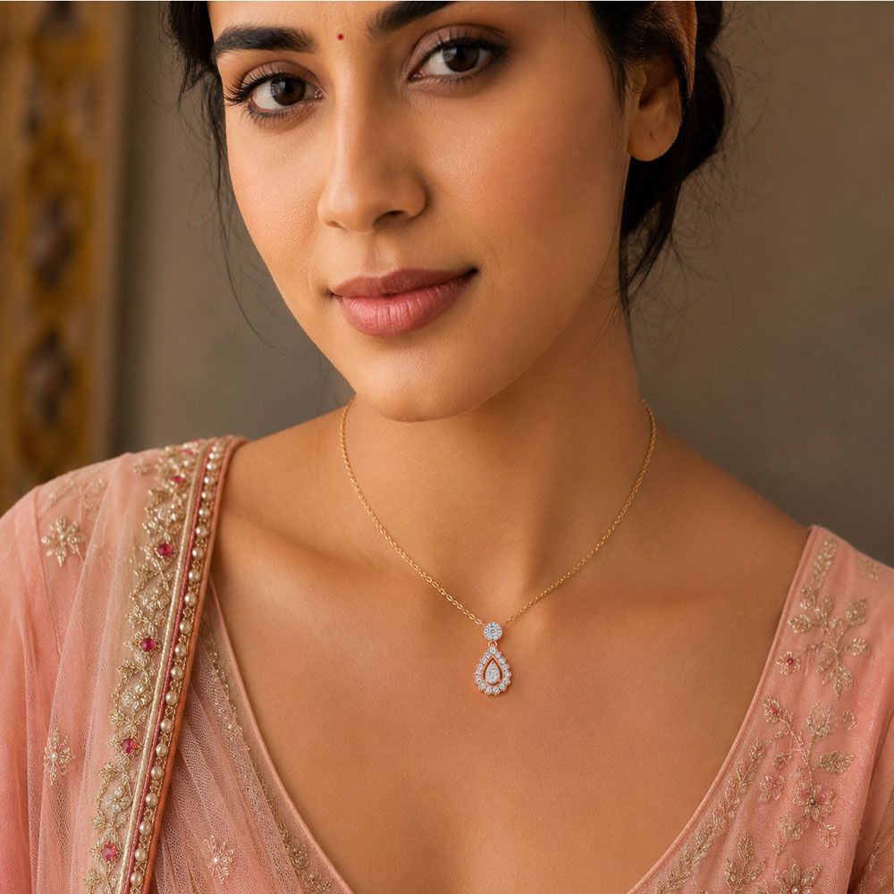 Subtle Diamond Astra Pendant-Pendants-OPS21001-DA00X1C