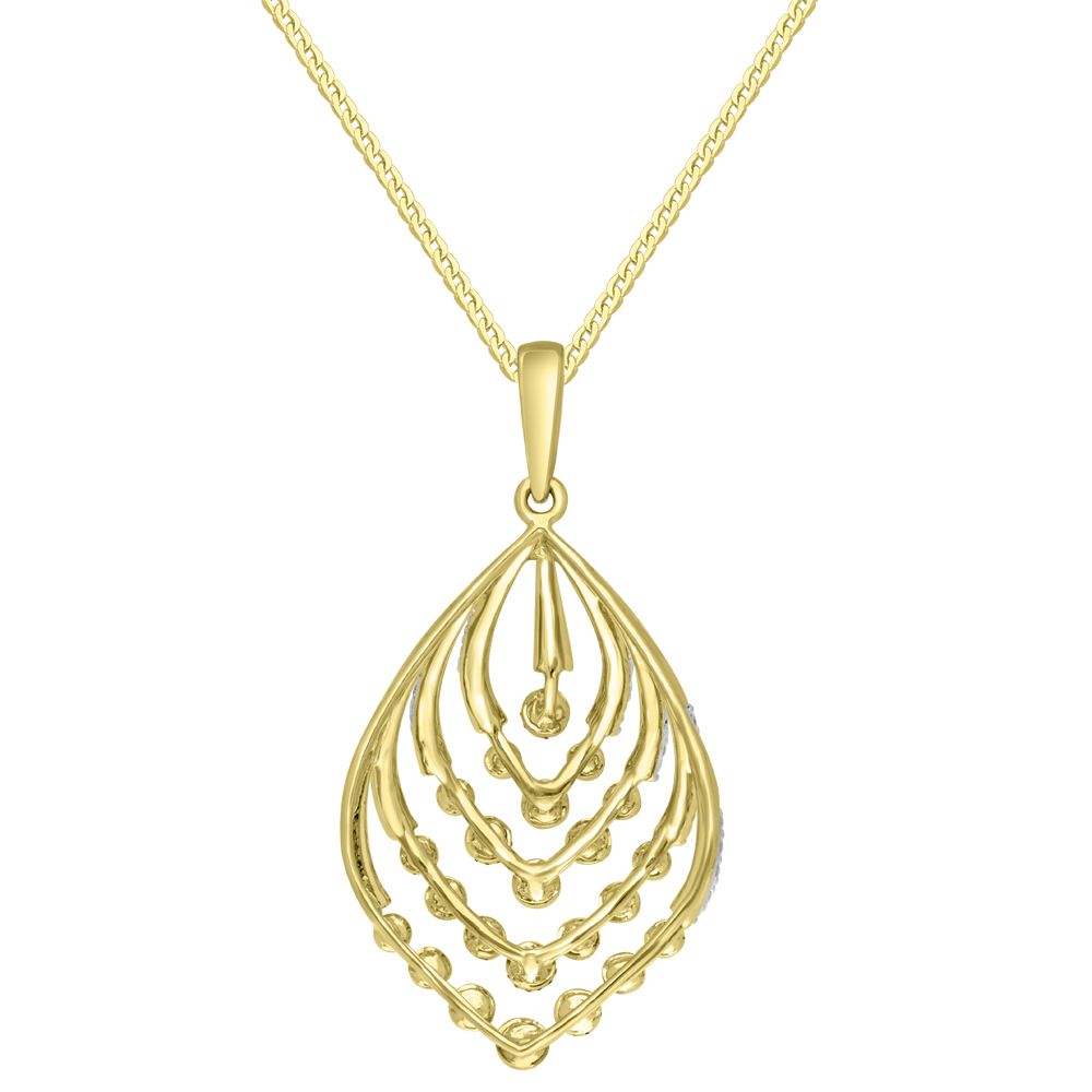 Fashionable Diamond Pendant Set-All Jewellery-OSP22001-D400R0C