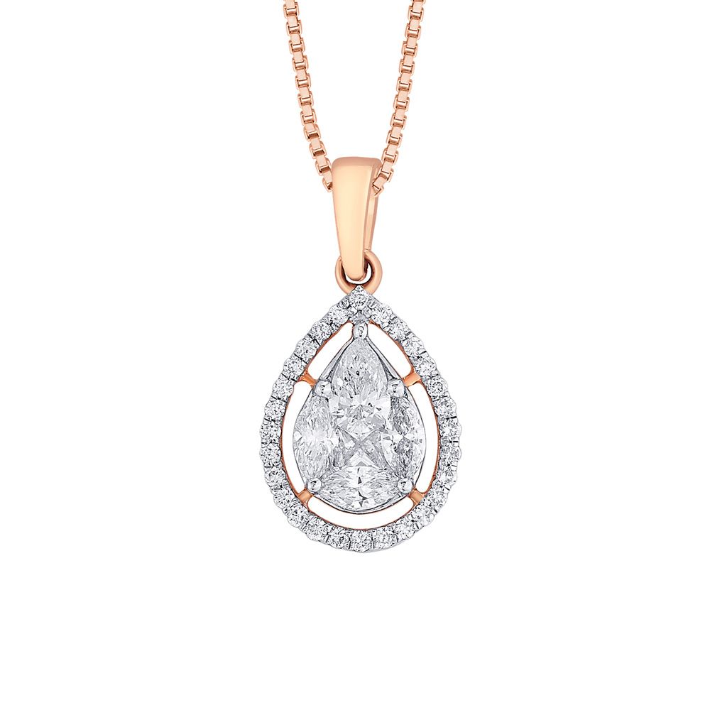 Glistening Grace Diamond Pendant Set-All Jewellery-OSP22055-D300X0C