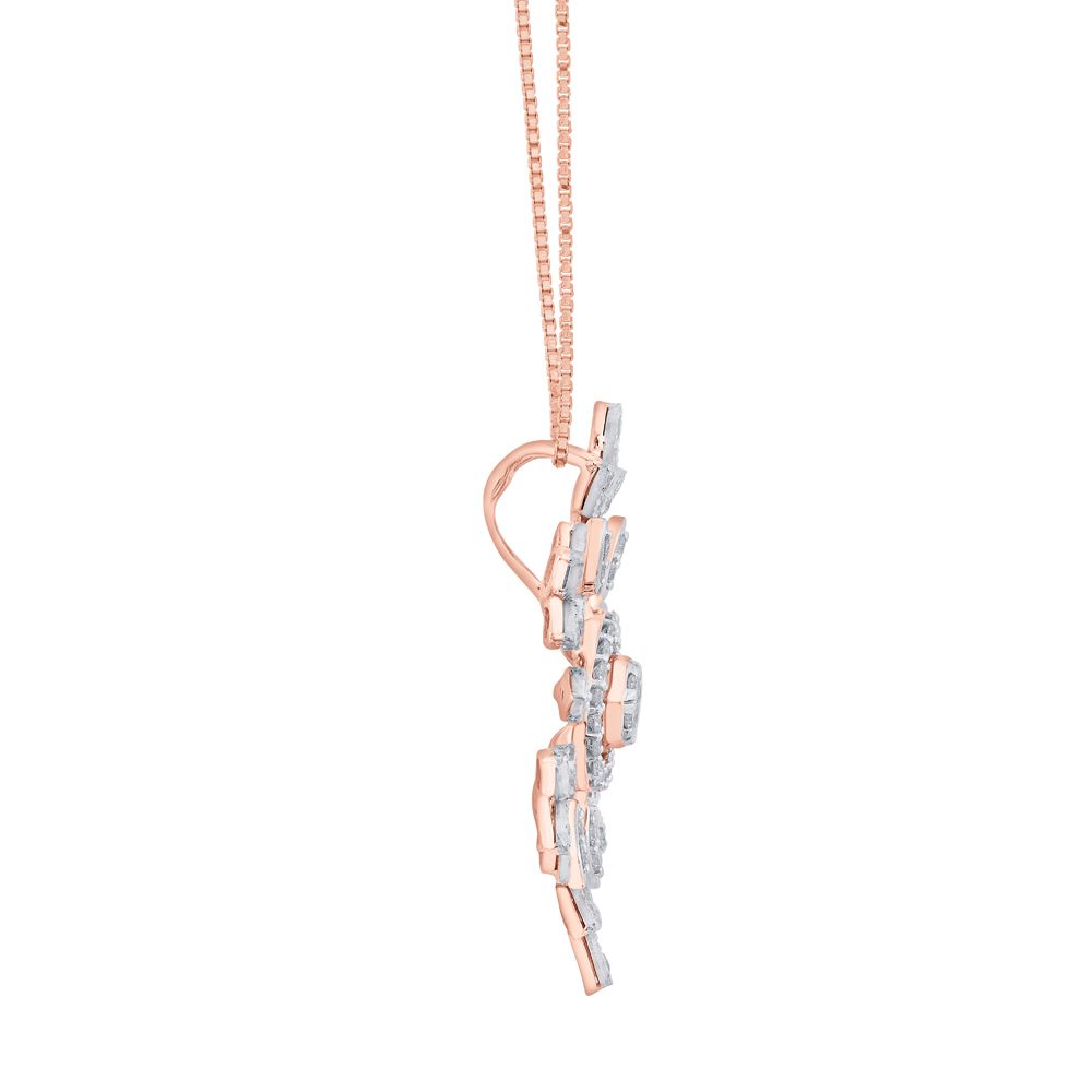 Classy Pendant in 14KT Rose Gold-All Jewellery-OPS22060-D900X0C