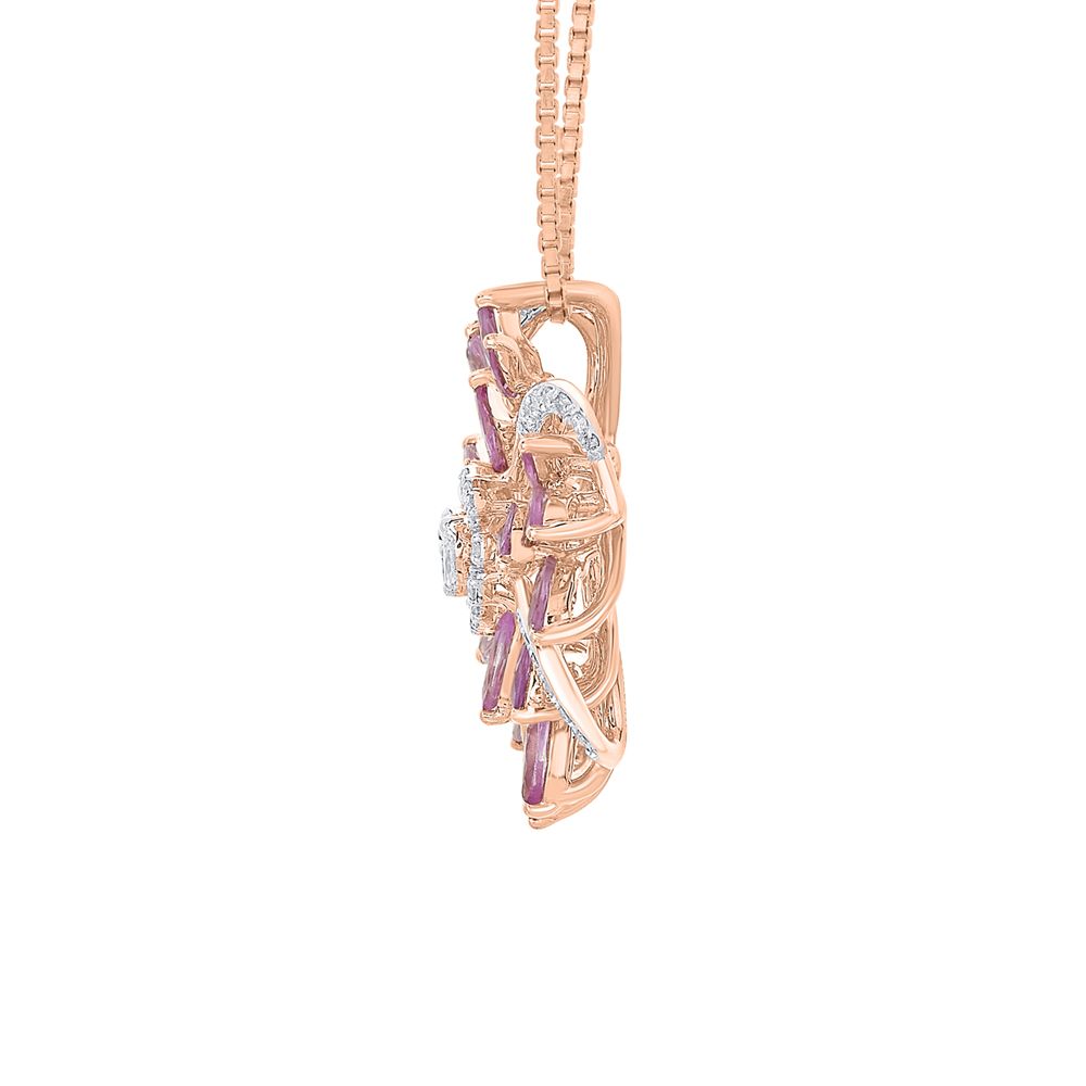 Versatile 18KT Rose Gold Pendant-Pendants-OPS23015-D403X0B