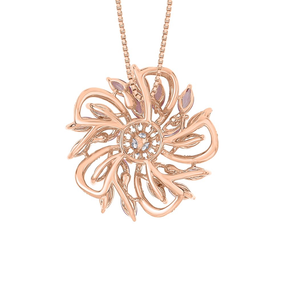 Versatile 18KT Rose Gold Pendant-Pendants-OPS23015-D403X0B