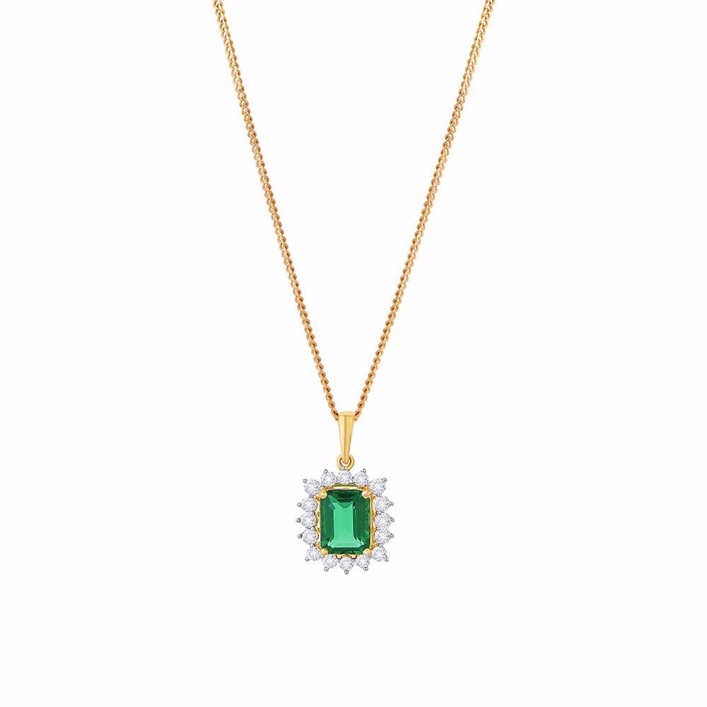 Geometric Green Stone Jewellery Set-All Jewellery-OBX23058-D411R0B