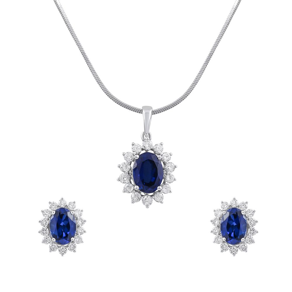 Eclectic Diamond Oval Pendant-All Jewellery-OBX23057-D412W0B