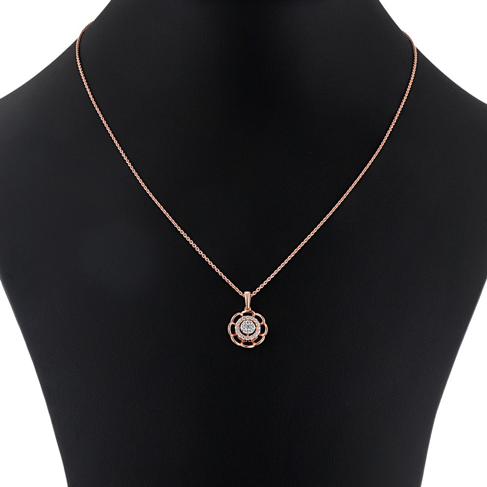 Chic Diamond Pendant-Pendants-OPS23E26-D400X0B