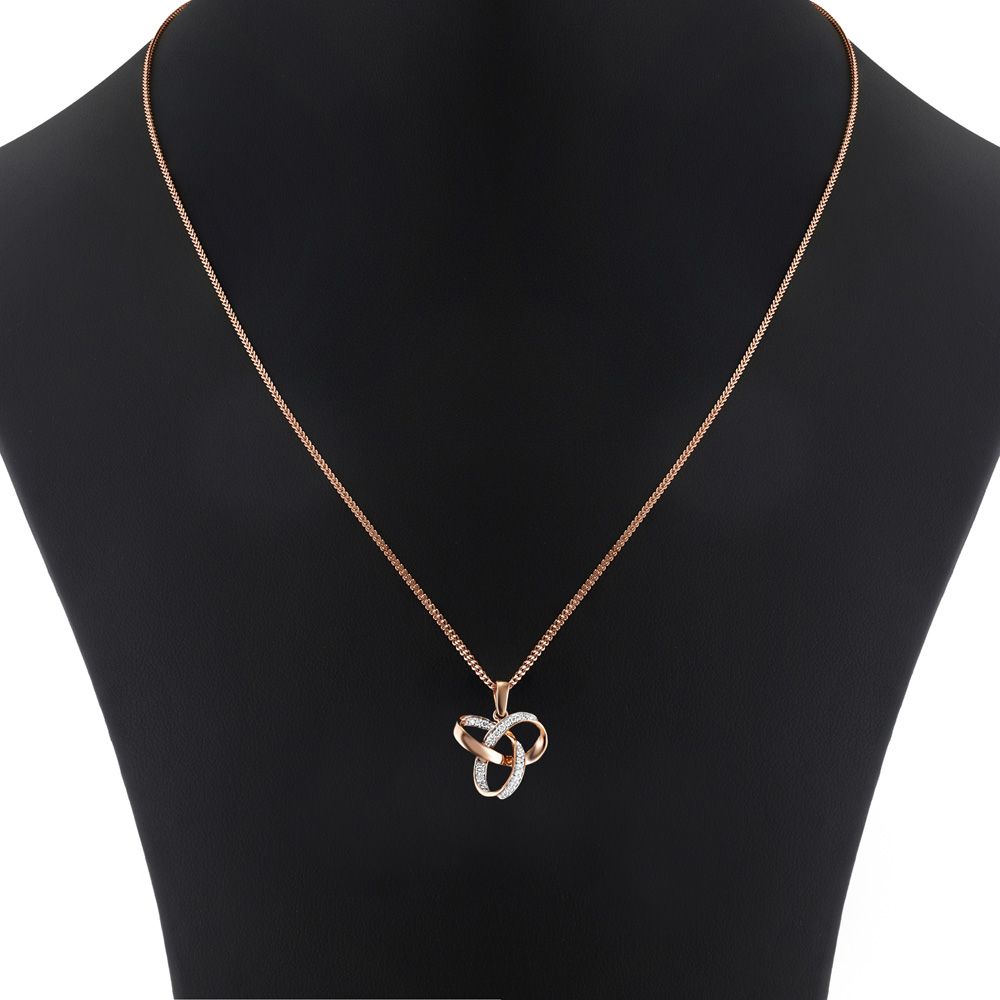 Trinity Design Diamond Pendant Set-All Jewellery-OSP23E40-D400X0B
