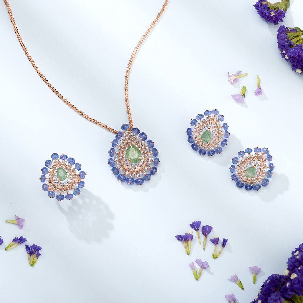 gold earrings malabar gold and diamonds allium collection