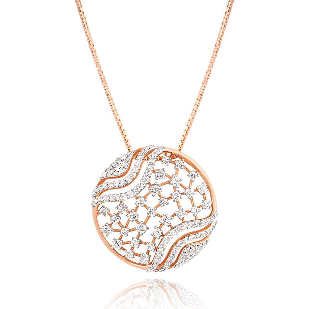 Timeless Circle Diamond Pendant-All Jewellery-OPS25E04-DE00X0B