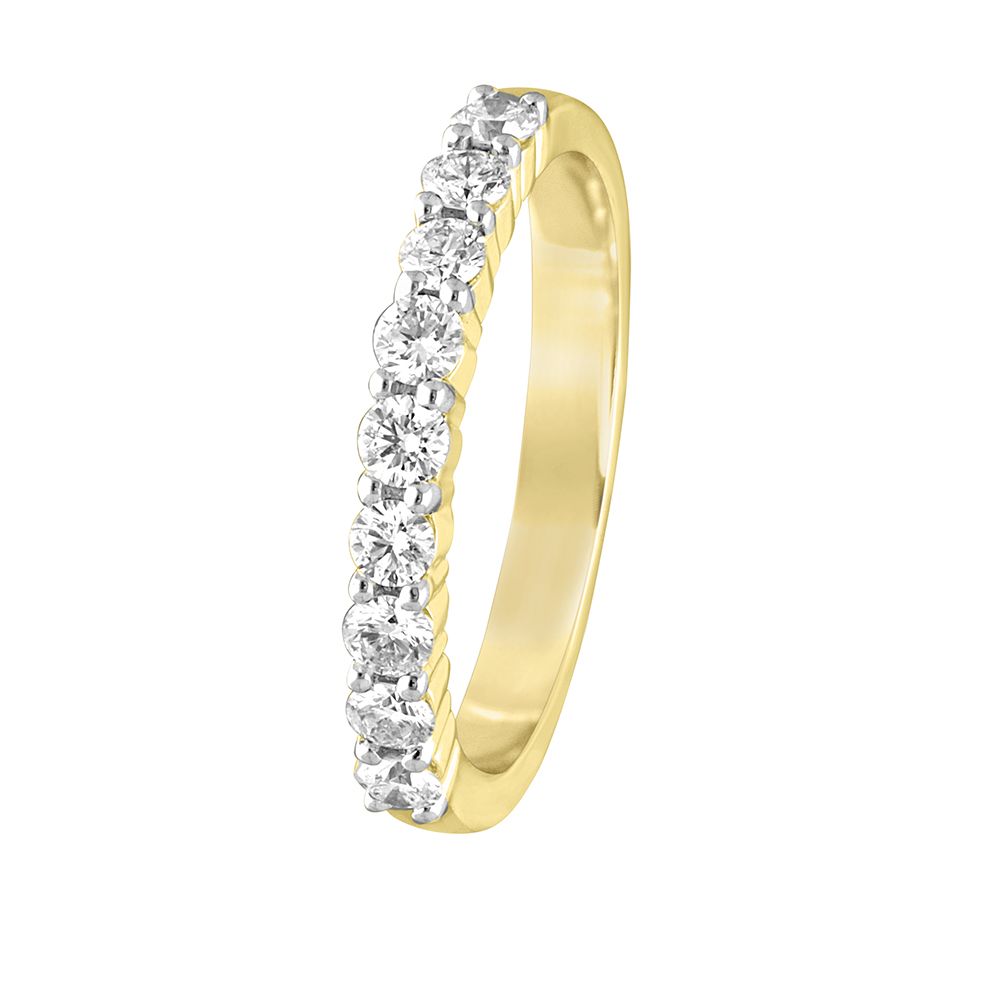 Stunning Yellow Gold and Diamond Ring-Rings-ORG10115