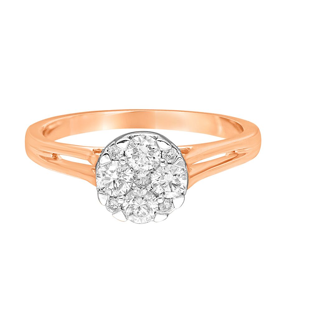 Timeless Ring in 18KT Rose Gold-Rings-ORG13008