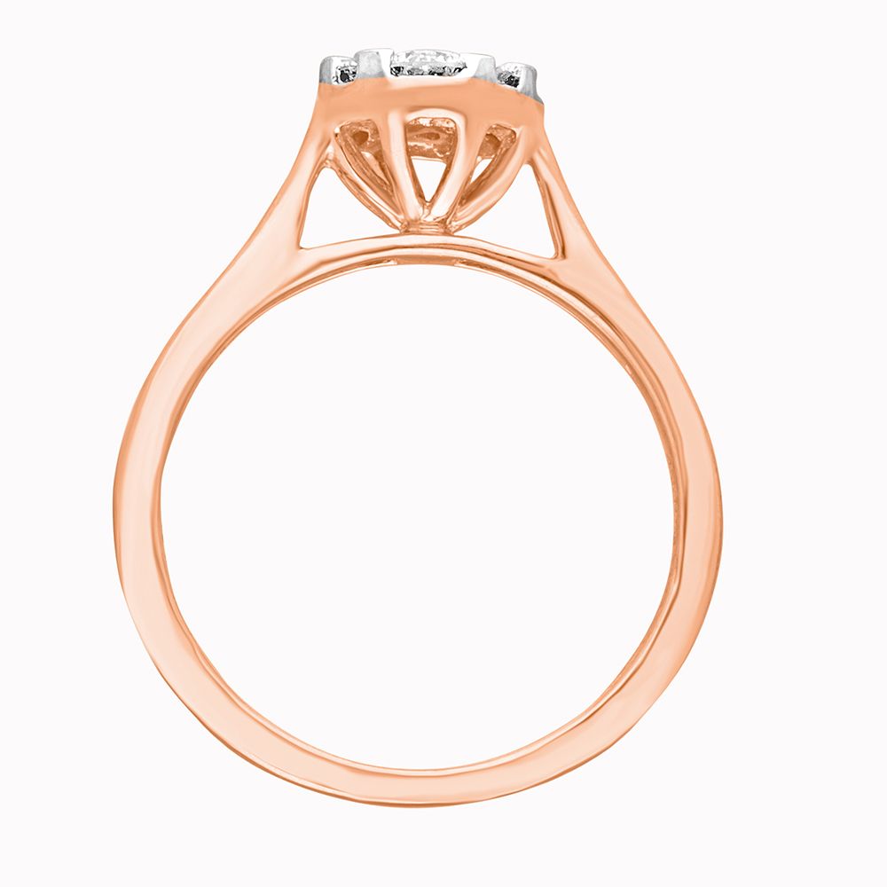 Timeless Ring in 18KT Rose Gold-Rings-ORG13008
