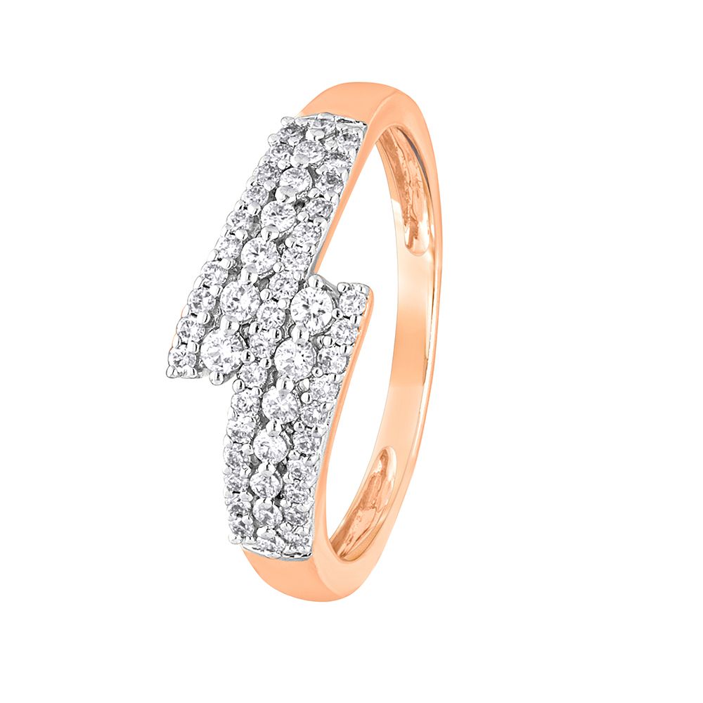 Sophisticated Ring in 18KT Rose Gold-Rings-ORG14051