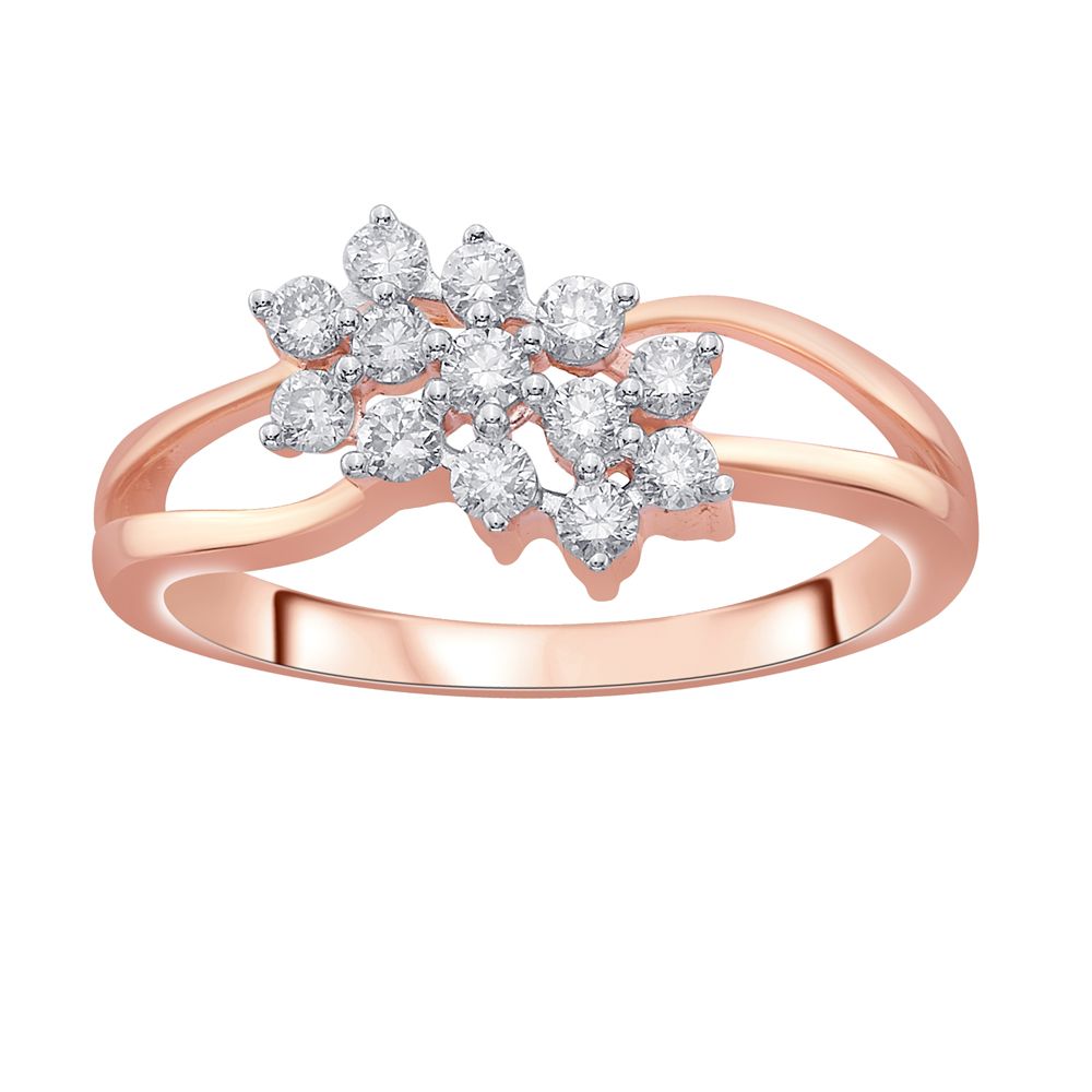 Sparkling Diamond Finger Ring-Rings-ORG16307