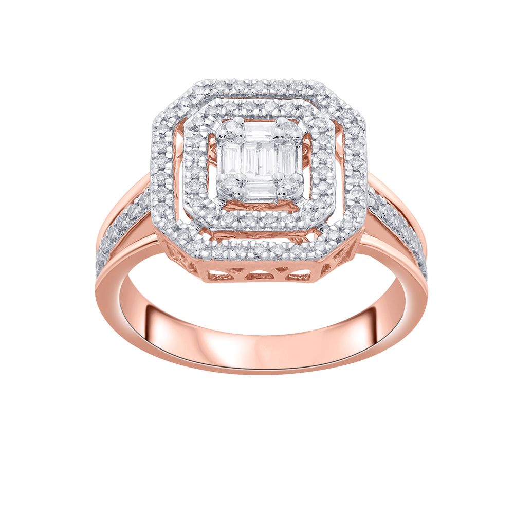 Delicate Diamond Finger Ring-Rings-ORG17025