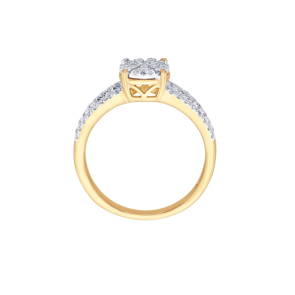 Glitzy Diamond Finger Ring-Rings-ORG17826-D400XFC