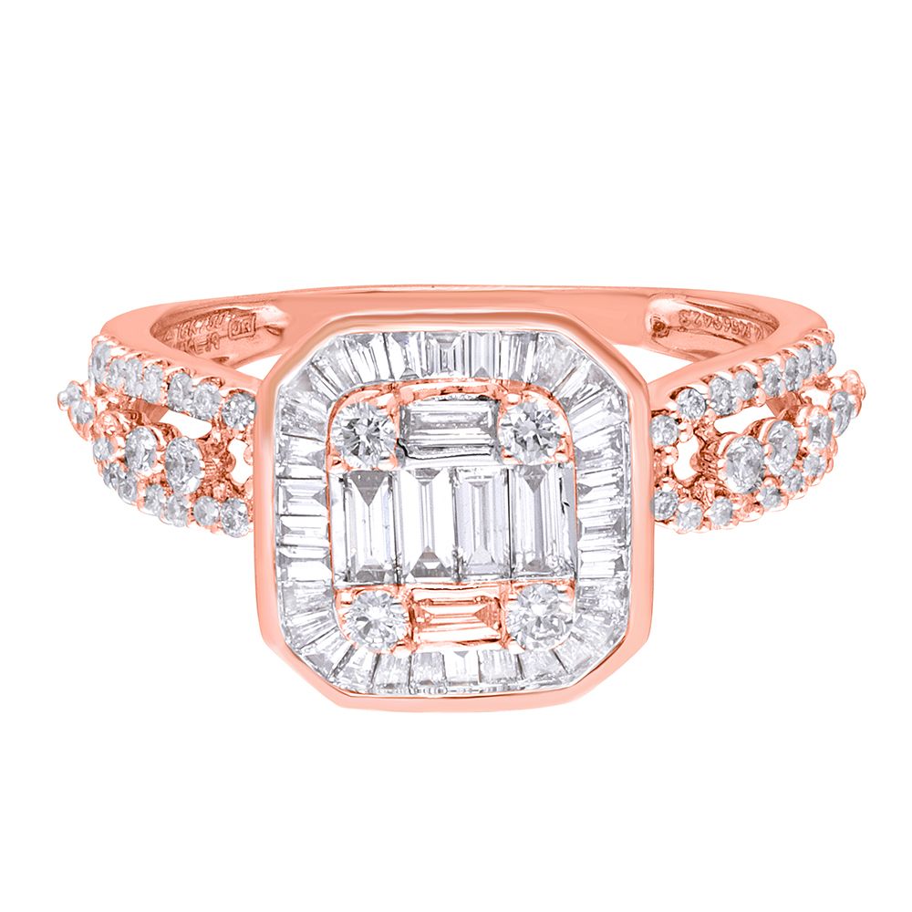 Elegant Diamond Finger Ring-Rings-ORG18023