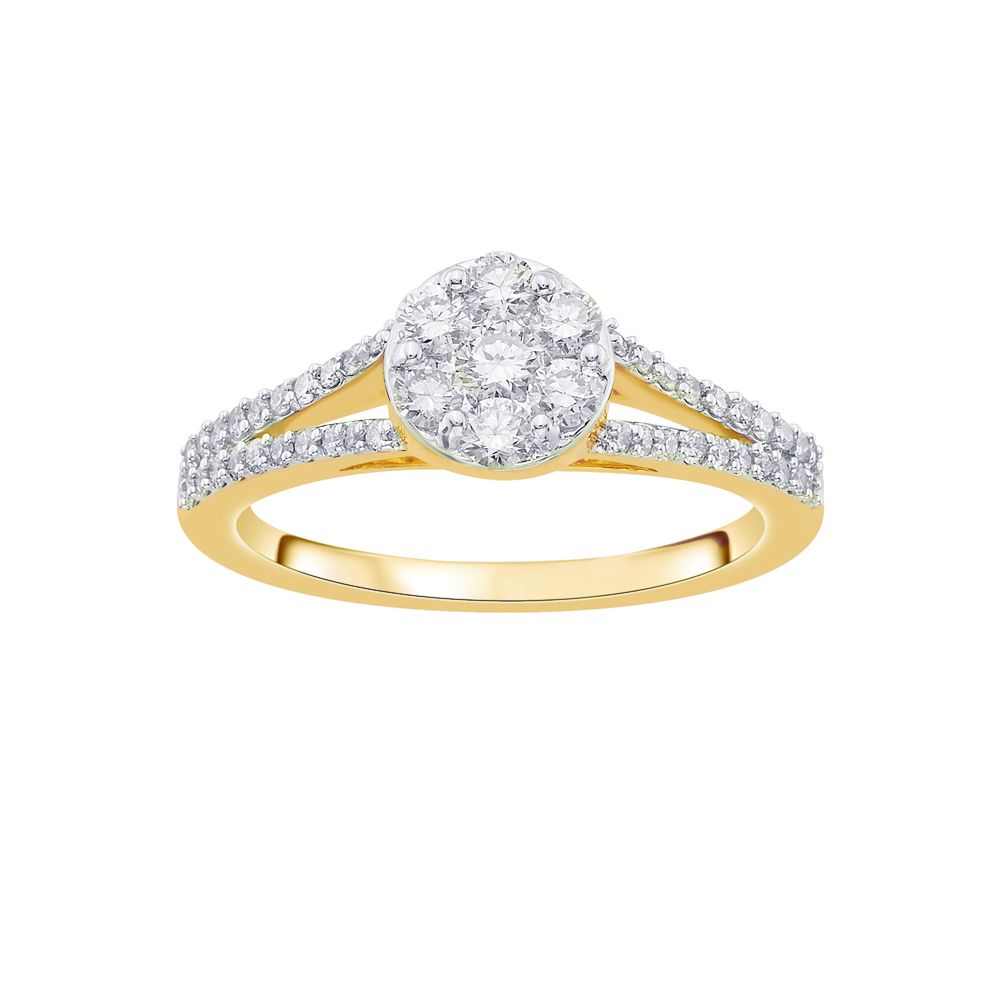 Gleaming Diamond Ring-Rings-ORG18058