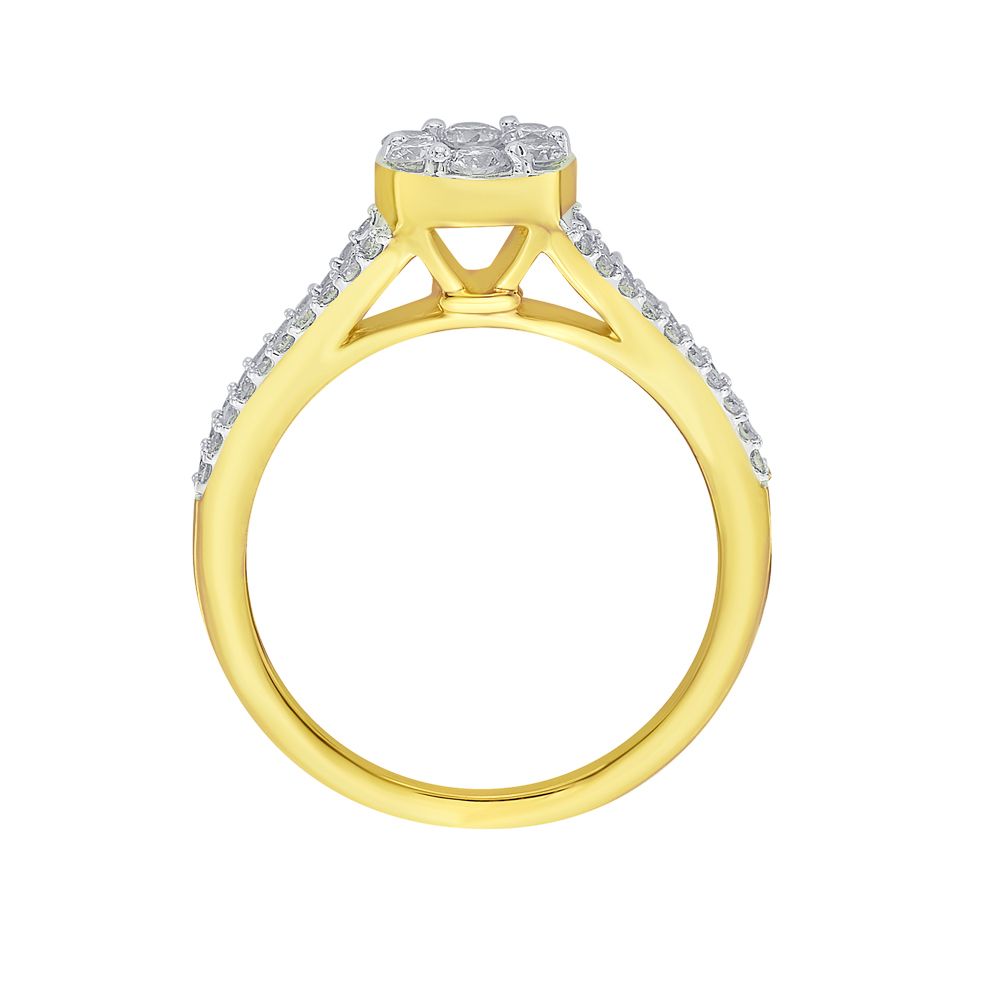 Gleaming Diamond Ring-Rings-ORG18058