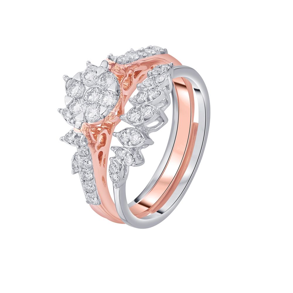 Eternity Inspired Rose Gold Finger Ring-Rings-ORG18060