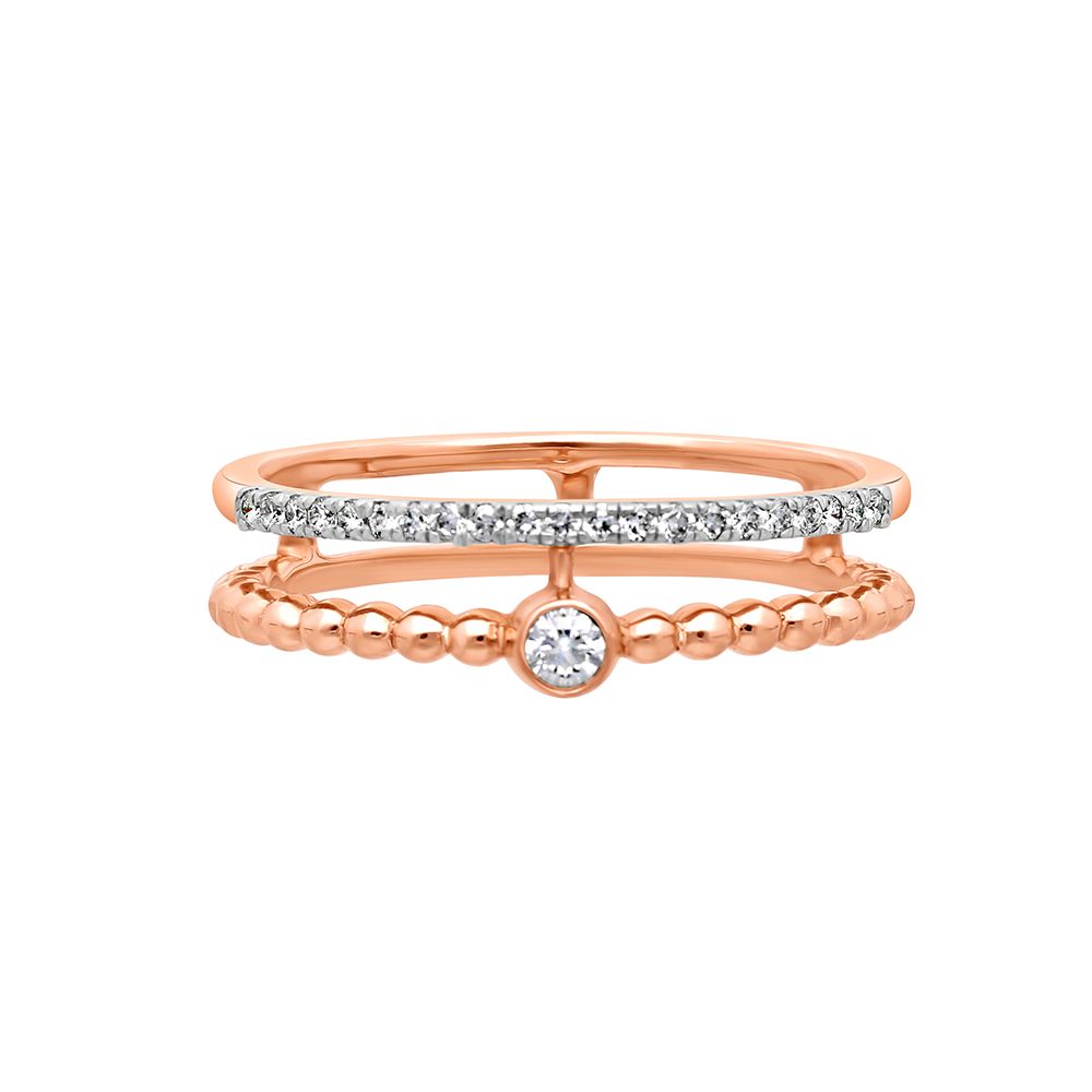 Stunning Diamond Finger Ring-Rings-ORG18080