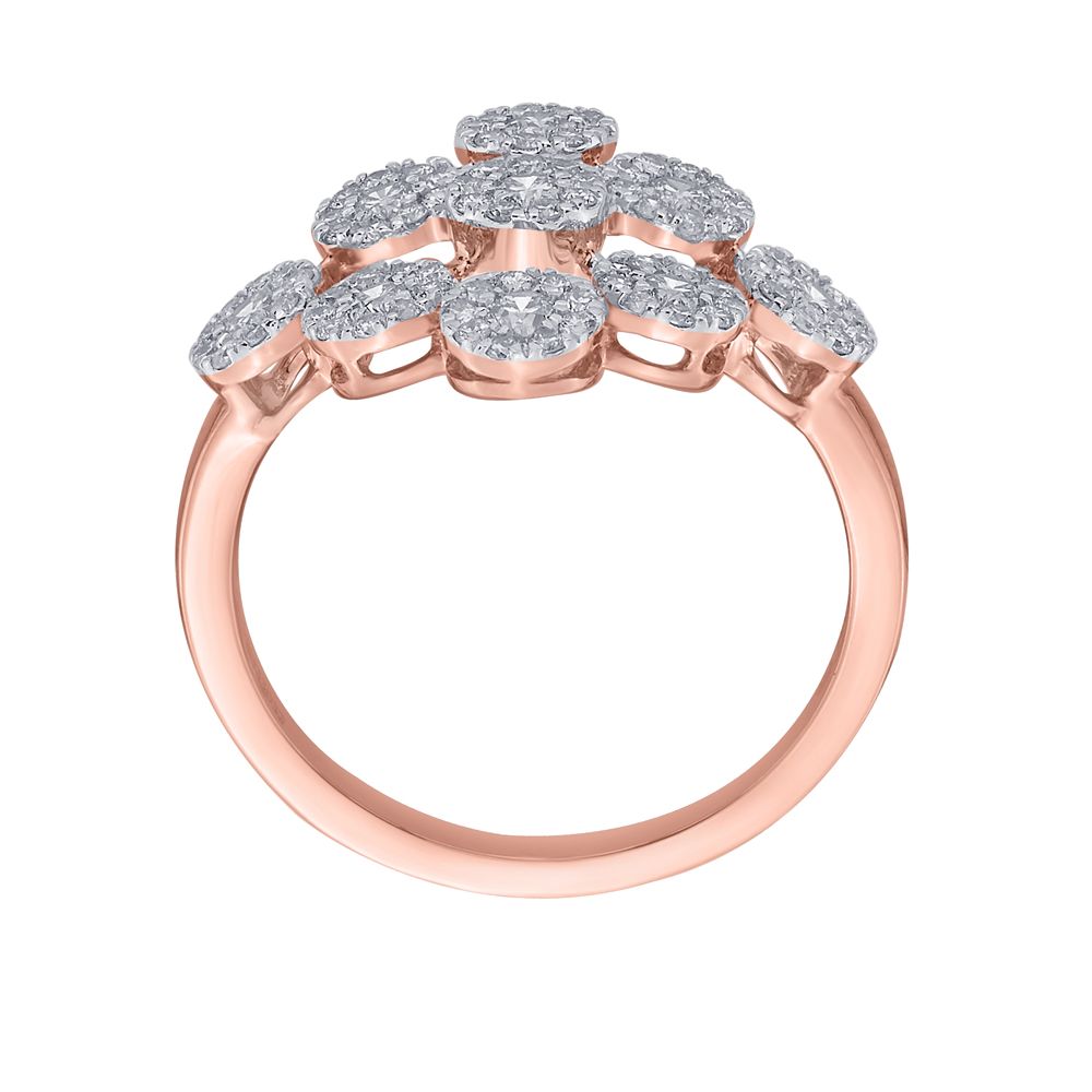 Sparkling Diamond Embellished Ring-Rings-ORG18112